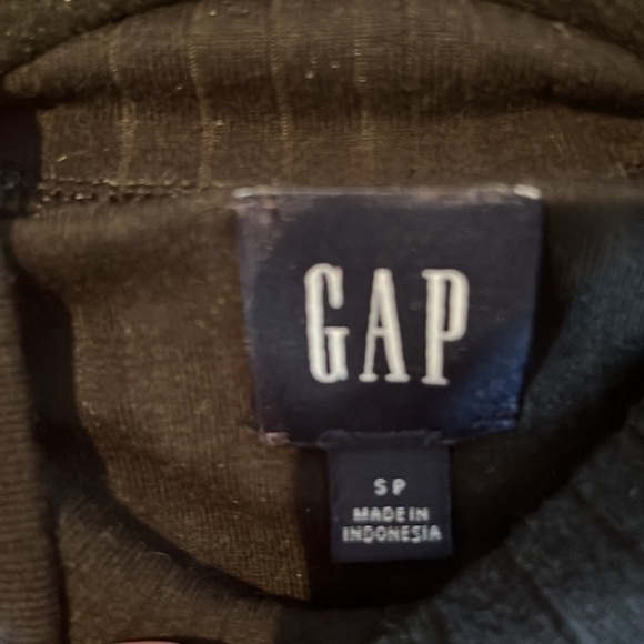 GAP black long sleeved mock turtle neck body suit size small - Picture 4 of 7